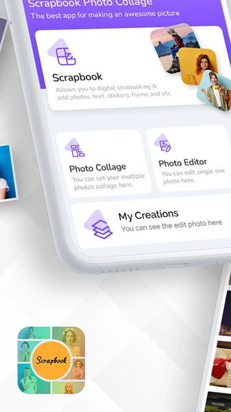 ScrapBook Collage Maker - Image screenshot of android app