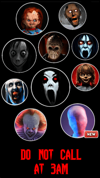Slender Scary Ghost Call prank - Image screenshot of android app