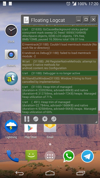 Logcat Extreme - Image screenshot of android app