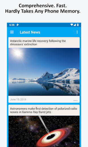Science News - Image screenshot of android app