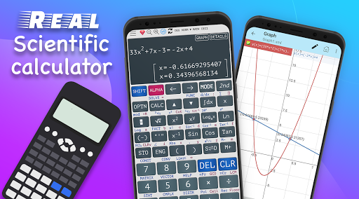 Calc300 Scientific Calculator - Image screenshot of android app