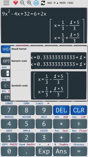 Graphing Scientific Calculator - Image screenshot of android app