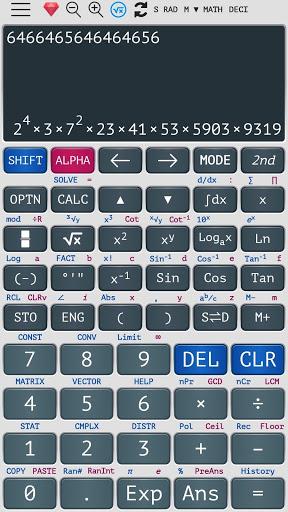 Graphing Scientific Calculator - Image screenshot of android app