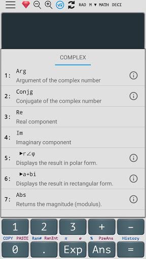 Graphing Scientific Calculator - Image screenshot of android app