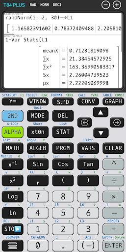 Graphing calculator plus ۸۴ ۸۳ - عکس برنامه موبایلی اندروید