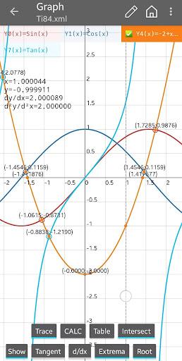 Graphing calculator plus 84 83 - عکس برنامه موبایلی اندروید