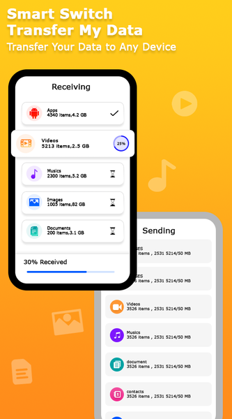 CLONEit - Transfer All Data - عکس برنامه موبایلی اندروید