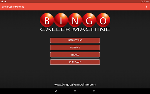 bingo calling machine