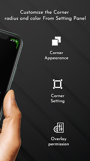Screen Corner Rounder - عکس برنامه موبایلی اندروید
