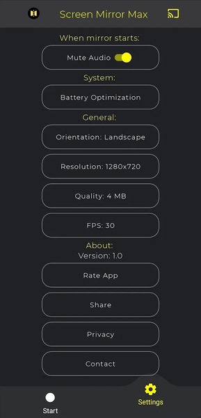 Screen Mirror Max - عکس برنامه موبایلی اندروید