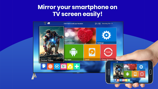 Screen Mirroring Samsung To TV - Image screenshot of android app