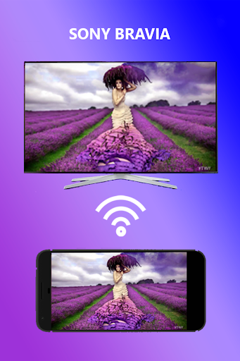 Screen Mirroring For Sony Bravia TV - Image screenshot of android app
