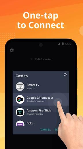 Screen Mirroring - Cast Phone to TV – نمایش گوشی در تلویزیون - عکس برنامه موبایلی اندروید