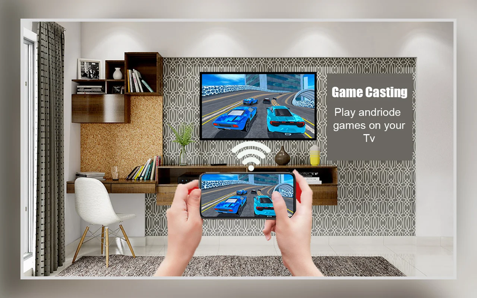 Cast to TV Screen Mirroring 4K - Image screenshot of android app