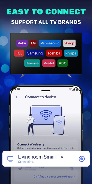 Cast to TV - Mirroring - عکس برنامه موبایلی اندروید