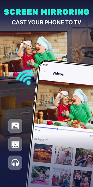 Cast to TV - Mirroring - Image screenshot of android app