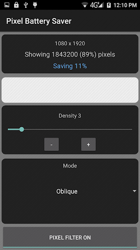 Pixel off: Battery Saver - عکس برنامه موبایلی اندروید