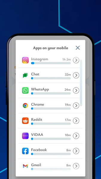 Screen Time Tracker: App Usage - عکس برنامه موبایلی اندروید