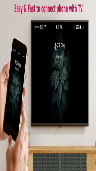 LG TV Screen Mirroring - Image screenshot of android app