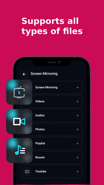 LG TV Screen Mirroring - Image screenshot of android app