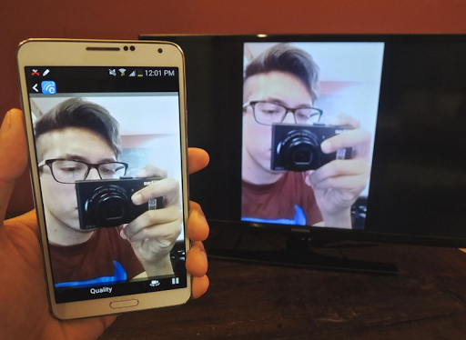 Screen Mirroring - Image screenshot of android app