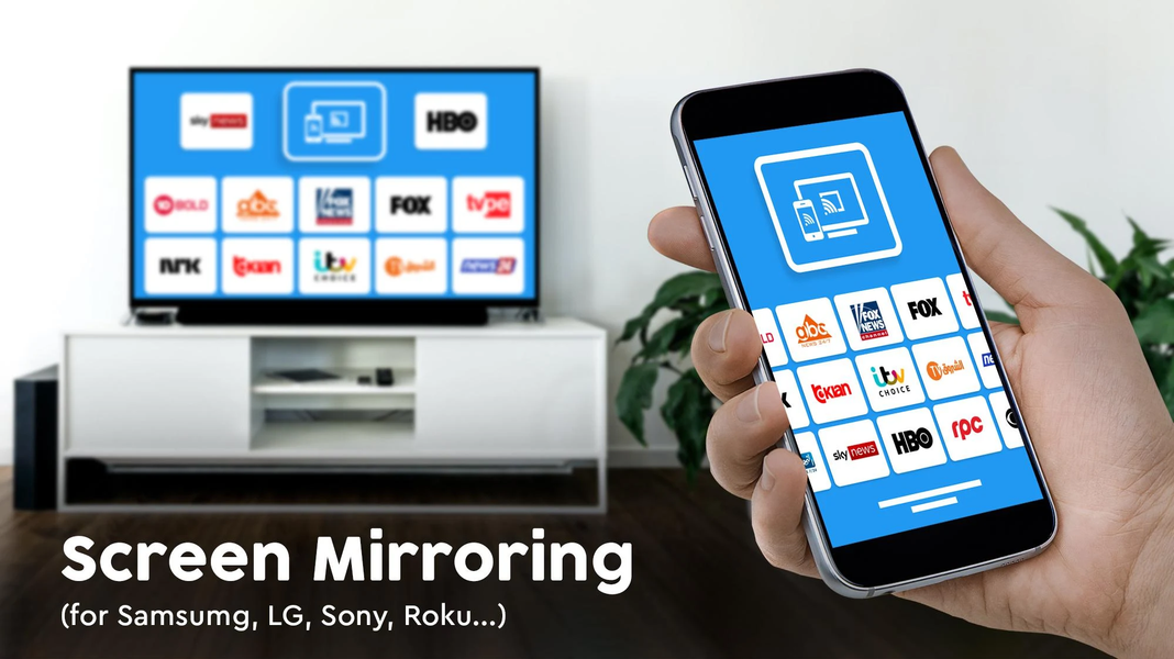 Screen Mirroring - Cast to TV - Image screenshot of android app