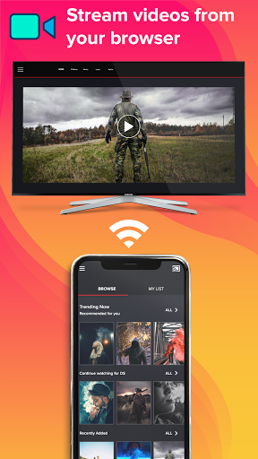 Screen Mirroring for all TV - Image screenshot of android app