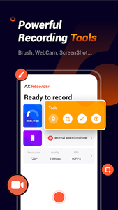 Screen Recorder - AX Recorder - Image screenshot of android app