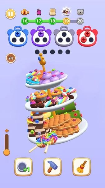 Screw Nuts - 3D Screw Puzzle - Gameplay image of android game