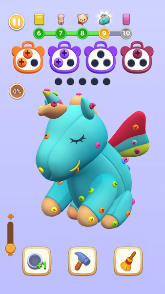 Screw Nuts - 3D Screw Puzzle - Gameplay image of android game