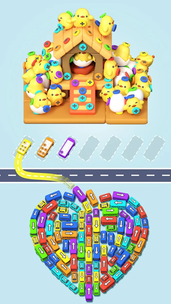 Screw Parking - Gameplay image of android game