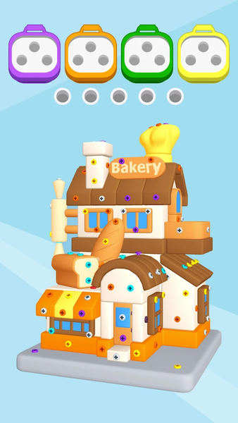 Screw Sort Jam™ - Screw 3d - Gameplay image of android game