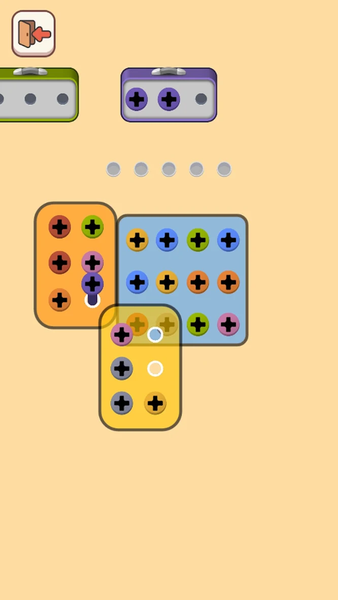 Screw Sort Puzzle: Pin Jam 3D - Gameplay image of android game