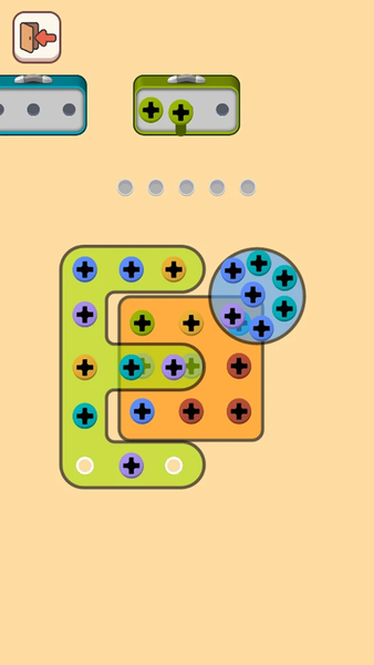Screw Sort Puzzle: Pin Jam 3D - Gameplay image of android game