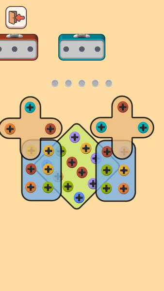 Screw Sort Puzzle: Pin Jam 3D - Gameplay image of android game