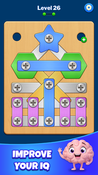 Screw Puzzle - Nuts Bolts Game - عکس بازی موبایلی اندروید