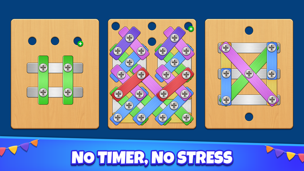 Screw Sort: Nuts Bolts Puzzle - Gameplay image of android game