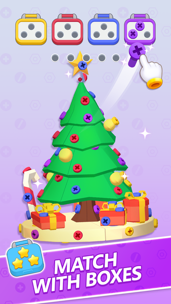 Screw Puzzle 3D - Gameplay image of android game