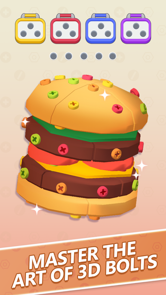 Screw Puzzle 3D - Gameplay image of android game