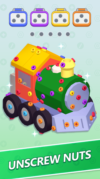 Screw Puzzle 3D - Gameplay image of android game