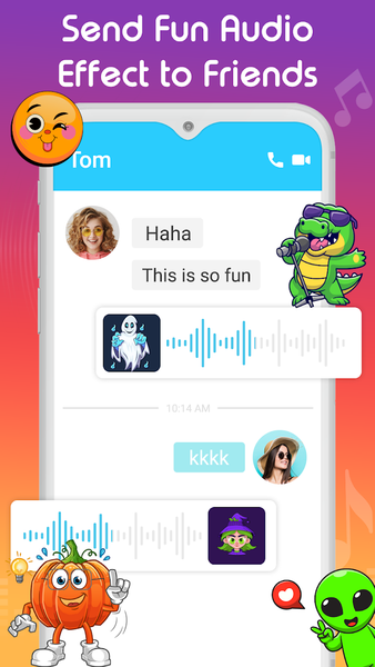 Girl Voice Changer and Effects - عکس برنامه موبایلی اندروید