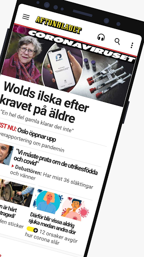 Aftonbladet Nyheter - Image screenshot of android app