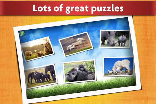 Baby Animal Jigsaw Puzzles - Gameplay image of android game