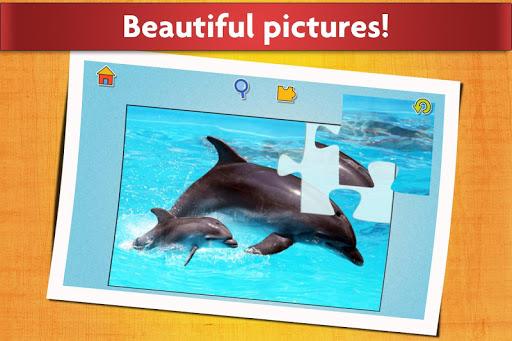 Baby Animal Jigsaw Puzzles - Gameplay image of android game