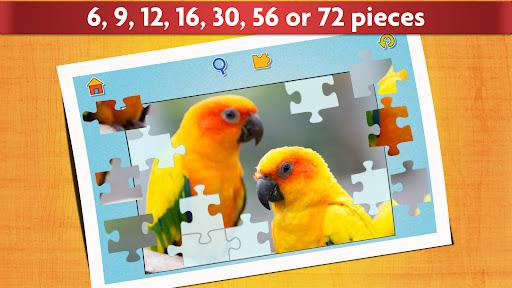 Animal Jigsaw Puzzle Game Kids - Gameplay image of android game