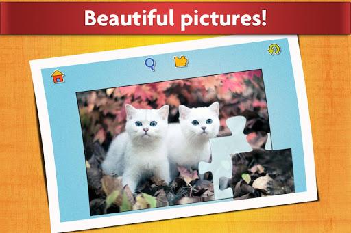 Cats Jigsaw Puzzle Game Kids - عکس بازی موبایلی اندروید