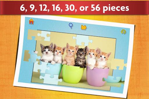 Cats Jigsaw Puzzle Game Kids - عکس بازی موبایلی اندروید