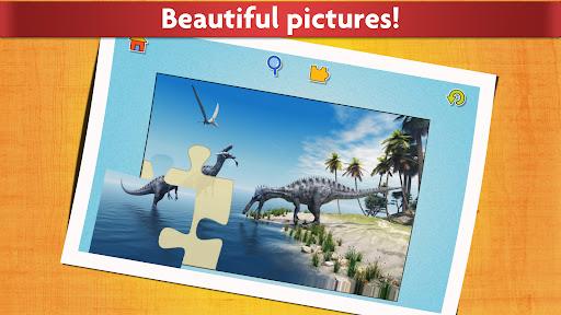 Dinosaurs Jigsaw Puzzles Game - عکس بازی موبایلی اندروید