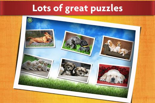 Dogs Jigsaw Puzzle Game Kids - Gameplay image of android game