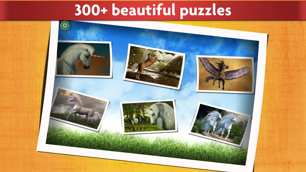 Unicorn Jigsaw Puzzle Kids - Gameplay image of android game